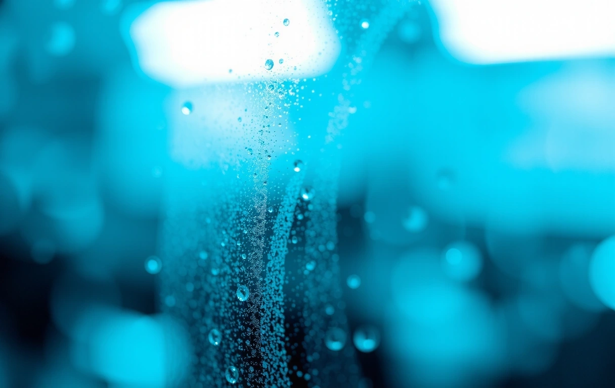 Scientific data visualization aesthetic